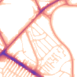 Daytime road noise heatmap for L17 8TR
