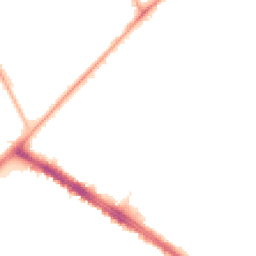 Night-time road noise heatmap for L17 8TU