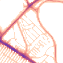 Daytime road noise heatmap for L17 8TY