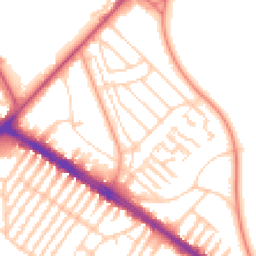 Daytime road noise heatmap for L17 8UD