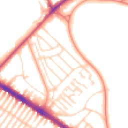 Daytime road noise heatmap for L17 8UF