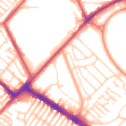 Daytime road noise heatmap for L17 8UH