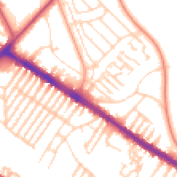 Daytime road noise heatmap for L17 8UN