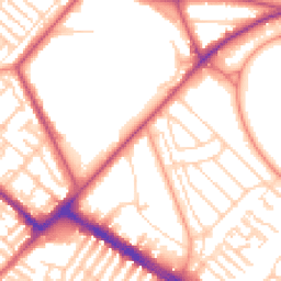 Daytime road noise heatmap for L17 8UT