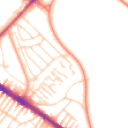 Daytime road noise heatmap for L17 8XB