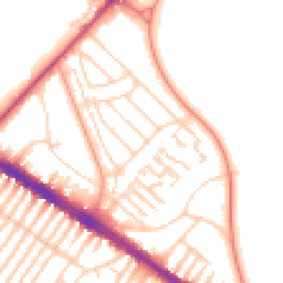 Daytime road noise heatmap for L17 8XG