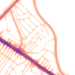 Daytime road noise heatmap for L17 8XL