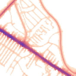 Daytime road noise heatmap for L17 8XT