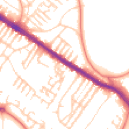 Daytime road noise heatmap for L17 9PN