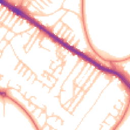 Daytime road noise heatmap for L17 9PP
