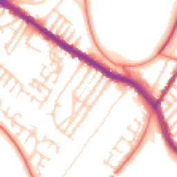 Daytime road noise heatmap for L17 9QE