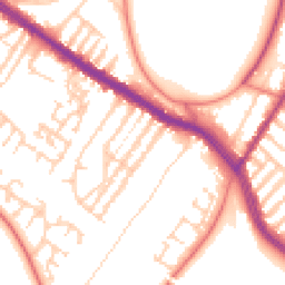 Daytime road noise heatmap for L17 9QG