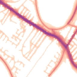 Daytime road noise heatmap for L17 9QH