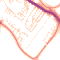 Daytime road noise heatmap for L17 9QR