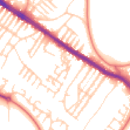 Daytime road noise heatmap for L17 9QT