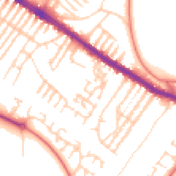 Daytime road noise heatmap for L17 9RB