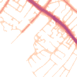 Daytime road noise heatmap for L19 0AA