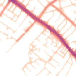 Daytime road noise heatmap for L19 0LA
