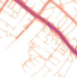 Daytime road noise heatmap for L19 0LH