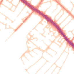 Daytime road noise heatmap for L19 0LN