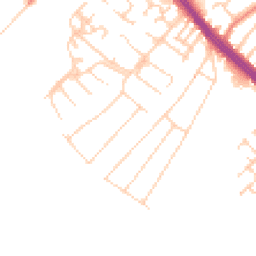 Daytime road noise heatmap for L19 0LS