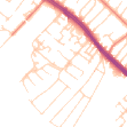 Daytime road noise heatmap for L19 0LU
