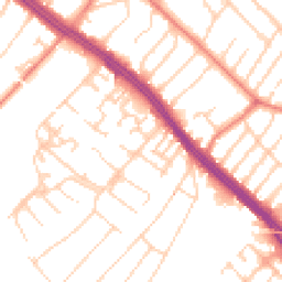 Daytime road noise heatmap for L19 0NA