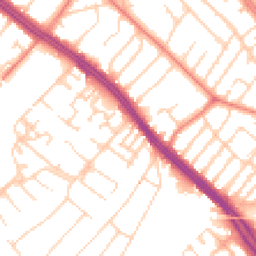 Daytime road noise heatmap for L19 0NJ