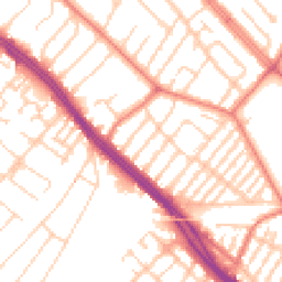 Daytime road noise heatmap for L19 0NL