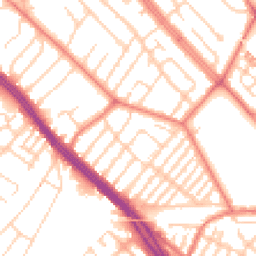 Daytime road noise heatmap for L19 0NN