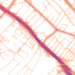 Daytime road noise heatmap for L19 0NU