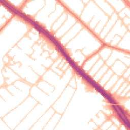Daytime road noise heatmap for L19 0PA