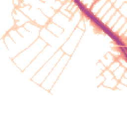 Daytime road noise heatmap for L19 0PJ