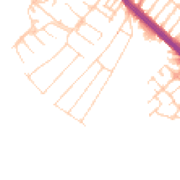 Daytime road noise heatmap for L19 0PN