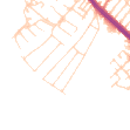 Daytime road noise heatmap for L19 0PW