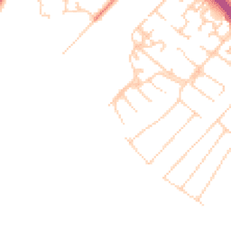 Daytime road noise heatmap for L19 0PX