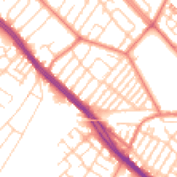 Daytime road noise heatmap for L19 1QB