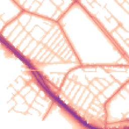 Daytime road noise heatmap for L19 1QP