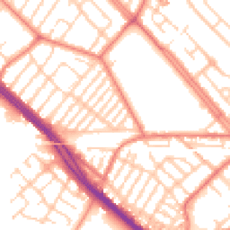 Daytime road noise heatmap for L19 1QS