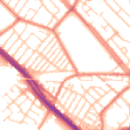 Daytime road noise heatmap for L19 1QT