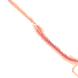 Night-time road noise heatmap for L19 2HB