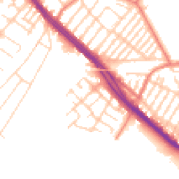 Daytime road noise heatmap for L19 2HD