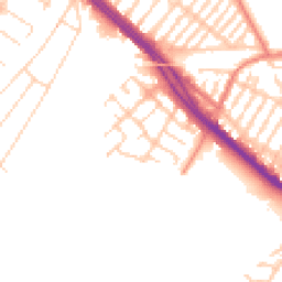 Daytime road noise heatmap for L19 2HP