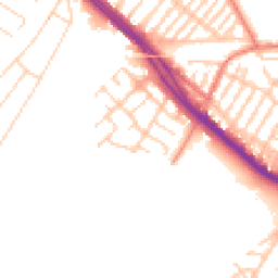 Daytime road noise heatmap for L19 2HQ
