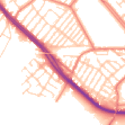 Daytime road noise heatmap for L19 2LA