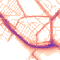 Daytime road noise heatmap for L19 2LF