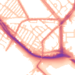 Daytime road noise heatmap for L19 2LG