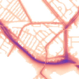 Daytime road noise heatmap for L19 2LQ