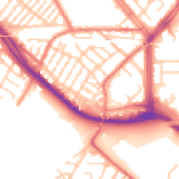 Daytime road noise heatmap for L19 2LT