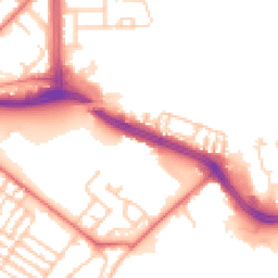 Daytime road noise heatmap for L19 2PQ